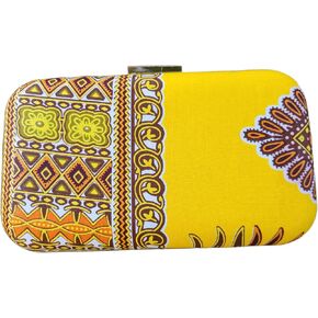 Ahiastring African clutch purse/kente purse/Ankara fabric clutch purse/Tribal clutch purse/Multicolor purse