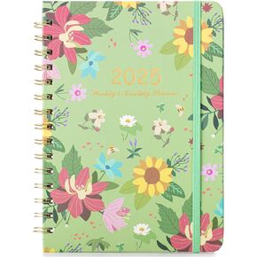 Mr. Pen- 2025 Planner, 6.4"x8.5", Garden Mint, 2025 Planner Weekly and Monthly, 2025 Weekly Planner 2025, 2025 Monthly Planner 2025 Calendar Monthly Planner 2025, 2025 Calendar Planner 2025