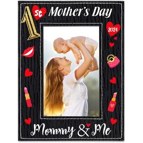 PETCEE Baby Sonogram Picture Frame,1st Ultrasound Photo Frame Pregnancy Announcements Tiny Ideas Gifts for New Mom Mother to be Registry Baby Shower Gender Reveal Party Baby Nursery Decor