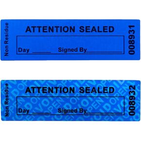 120 pcs Total Transfer Tamper Evident Security Warranty Void Seals / Stickers High Security Tamper for Reusable Package(1 x 3.35Inches,Serial Numbers Transfer,red)… in Kuwait