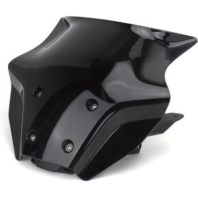 Motorcycle Accessories Touring Sports Windscreen Windshield Bracket Wind Deflectors Fits for Yamaha MT09 2024 (Black)