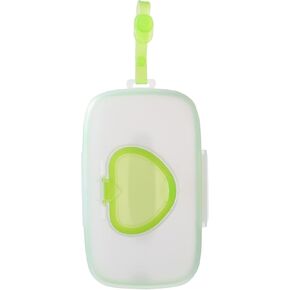 Healifty On- The- Go Wipes Dispenser Baby Wipe Dispenser Reusable Portable Wipe Holder Baby Wipes Container Travel Refillable Wet Wipe Pouch