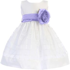 Made in USA White Flower Girl Dress Toddler - Little Flower Girl Dresses for Wedding Kids - Vestidos Niñas