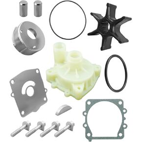 Water Pump Impeller Repair Kit Fit for Yamaha 150 175 200 225 250 300 HP V6 Marine Outboard Engine, Replace 661AW0078 61A-W0078-A2-00 61A-W0078-A3-00 61A-W0078-A4-00