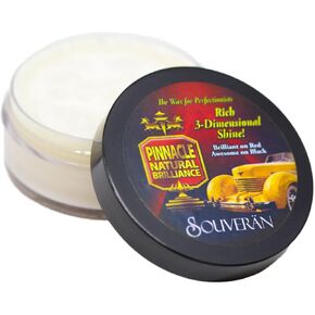 Pinnacle Nautral Brilliance Souveran Wax - Unlock a Rich 3D Shine - Hand poured Carnauba Wax - Stunning Gloss - 3 Oz.