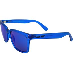 Epoch Eyewear Romeo Watersports Glasses Polarized Sunglasses Blue Frame w/Blue Mirror Lens