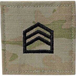 Army ROTC OCP Hook & Loop Staff Sergeant Patch