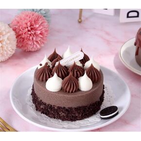 1PCS Artificial Birthday Cake Fake Simulation Realistic Cupcake Dessert for Decoration Display Props 4"