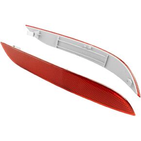 1 Pair 5 Series E60 E61 2003-2006 Rear Bumper Reflector Red 63146915039, 63146915040 Rear Light Reflectors Accessory Fit for 5 Series E60 E61 2003-2006.(Left & Right)