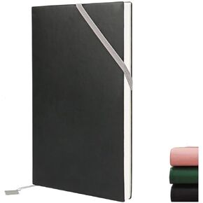 Journal Notebook Ruled（ Softcover） - 8.31' x 5.31' A5 Size, 100gsm Premium Thick Paper, Pandant, Fine Inner Pocket, Leather Journal, 100 Sheets / 200 Pages, Green, 1 Pack