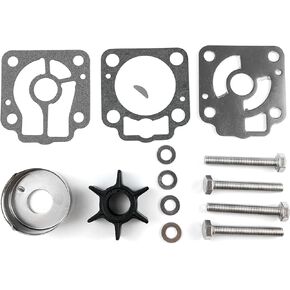 3C8-87322-3 Water Pump Impeller Repair Kit for Nissan Tohatsu Outboard 40 50 HP M40D M50D & Mercury Mariner Outboard 853792A3 853792A10 Boat Motor Engine Parts 3C8873220 3C8873223M 3C8873223
