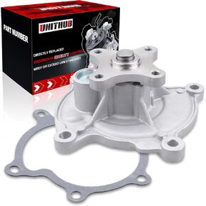 Engine Water Pump Automotive w/Gasket 89017757 42586 Compatible for Chevy Impala Malibu Buick Lucerne Terraza Pontiac G6 Montana Saturn 3.5L 3.9L 2006-2011