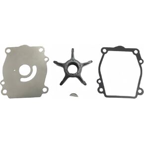 Water Pump Impeller Repair Kit 17400-87D11 for Suzuki Outboard 150 175 200 225 HP V6 DT150 DT175 DT200 DT225 Replace Sierra Marine 18-3253 17400-87D10