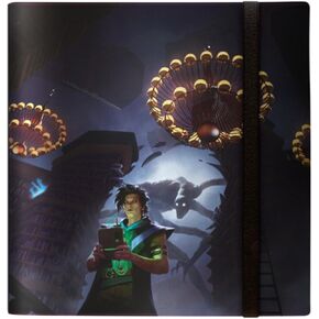 Ultra PRO - MTG Dusmourn 12-Pocket PRO-Binder for Magic: The Gathering FT. MirrorMirror Room and Fractured Realm, Protects and Stores 480 Standard Size MTG Cards In Side Loading Pockets