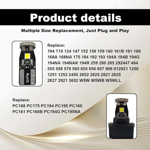 12V الأبيض أداة العنقودية ضوء LED لمبة استبدال T5 37 74 73 2723 2721 T10 158 168 194 2825 مع لوحة المقبس لوحة قياس مؤشر مصباح PC74 PC37 PC118 PC168 PC175 PC194 PC195 PC160 PC161 in Kuwait