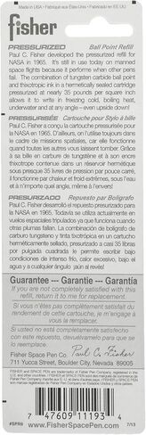 عبوة إعادة تعبئة قلم حبر فيشر سبيس بحجم متوسط، ممشط، فيروزي in Kuwait