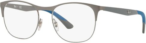 إطار نظارة Ray-Ban RX6412-2620 Gunmetal/Mate Gunmetal مع عدسة تجريبية - 52 ملم in Saudi Arabia