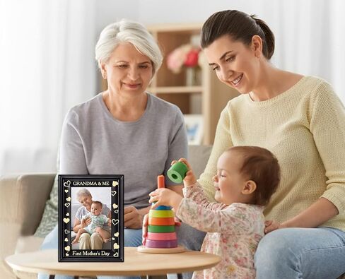 PETCEE Baby Sonogram Picture Frame,1st Ultrasound Photo Frame Pregnancy Announcements Tiny Ideas Gifts for New Mom Mother to be Registry Baby Shower Gender Reveal Party Baby Nursery Decor in Saudi Arabia