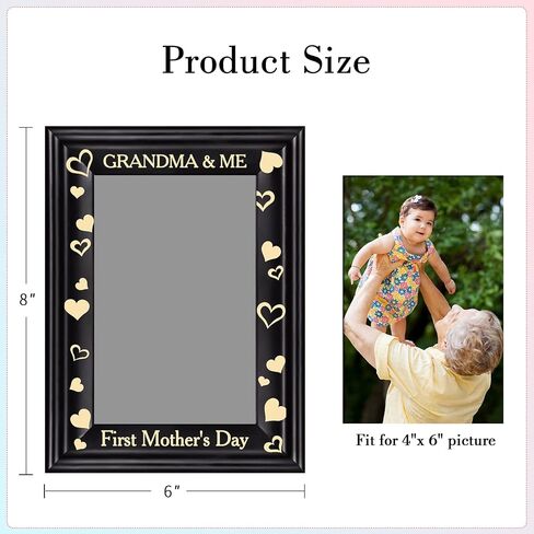 PETCEE Baby Sonogram Picture Frame,1st Ultrasound Photo Frame Pregnancy Announcements Tiny Ideas Gifts for New Mom Mother to be Registry Baby Shower Gender Reveal Party Baby Nursery Decor in Saudi Arabia