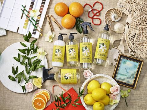Caldrea Linen & Room Spray Air Freshener, Made with Essential Oils, Plant-Derived & Other Thoughtfully Chosen Ingredients Transparent, Sea Salt Neroli Scent, 16 Fl Oz in Saudi Arabia
