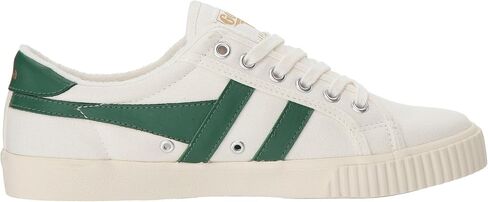 حذاء رياضي نسائي من Gola Tennis-Mark Cox، أبيض فاتح/أخضر داكن، 7.5 in Kuwait