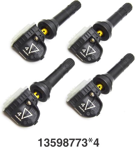 4pcs Tire Pressure Monitor System Sensor 433Mhz TPMS Tire Sensors Replacement for OEM 13598773 13589601 13506028 13594222 13512347 13516165 in Kuwait