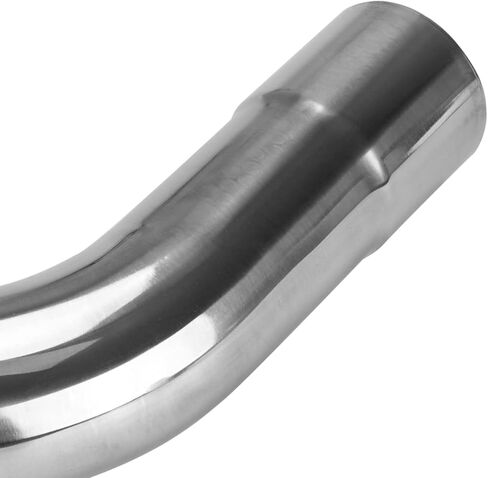 Exhaust Tubing，2.25" Mild Steel DIY Custom Exhaust Tubing Mandrel Bend Pipe Straight & U-Bend Kit, 8 Pcs Universal Fit Exhaust Pipe in Kuwait