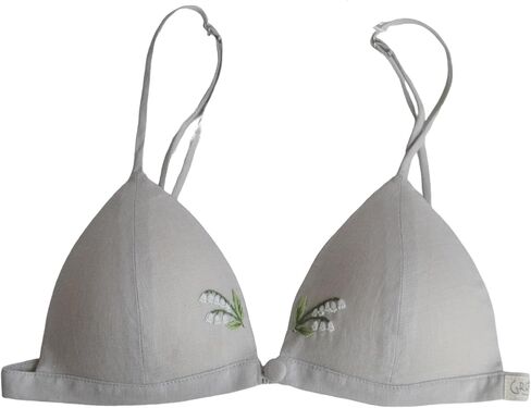 Linen Premium Bra, Freedom Bra, Handmade Bra, Custom Bra, Handembroidery Linen Bra, Evreyday Bra in Saudi Arabia
