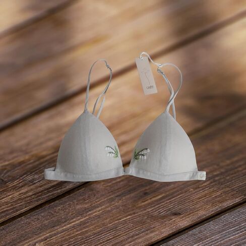Linen Premium Bra, Freedom Bra, Handmade Bra, Custom Bra, Handembroidery Linen Bra, Evreyday Bra in Saudi Arabia
