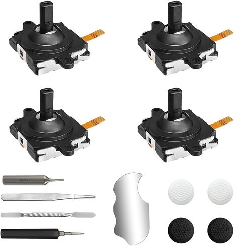 AOJAKI Thumbsticks Replacement for Oculus Quest 2 Controller/Meta Quest 2 Controller, Oculus Quest 2 Controller Replacement Parts, Include 2 Thumbsticks, Oculus Quest 2 Controller Accessories in Saudi Arabia