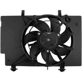 Engine Radiator Cooling Fan Assembly Fit for Ford Fiesta 2011-2018 Replace# BE8Z-8C607-A, BE8Z8C607A, 621-503, 622500, FO3115186, 674-01010, FA70576, BE8Z8C607B