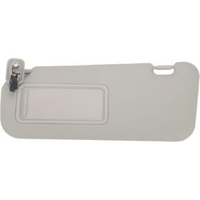 ZONFANT Left Driver Side Sun Visor with Light Compatible with Mazda Vehicle 3 2010-2013, Replaces#BBM2-69-320C-75 BBM3-69-320C-75