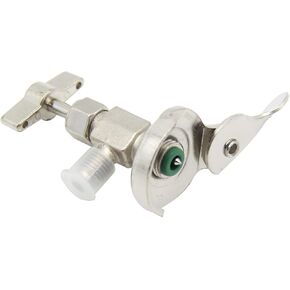 R134A Universal Can Tap Bottle Opener Dispensing Valve Bottle Opener, 1/4 SAE for R12 R22 R502 Air Conditioning