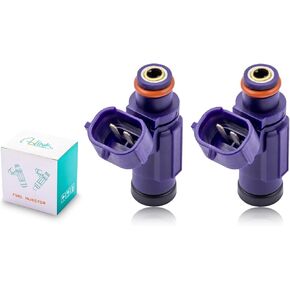 2 PCS Fuel Injector EAT259 49033-2060 490332060 Compatible with KAWASAKI 2009-2017 MULE 4000 4010 2009 2010 2011 2012 2013 2014 2015 2016 2017