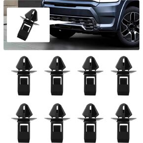 8PCS Car Retainer Clips for Grill OEM#68213168AA,Durable Grille Moulding Clips Compatible with Ram 1500 2500 3500 4500 5500,Essential Car Accessories Automotive Clips