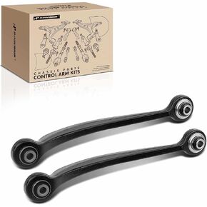 A-Premium 2 x Rear Forward Upper Control Arm, with Bushing, Compatible with Chevrolet Traverse 2009-2017, Saturn Outlook 2007-2010, GMC Acadia 2007-2016, Acadia Limited 2017, Buick Enclave 2008-2017
