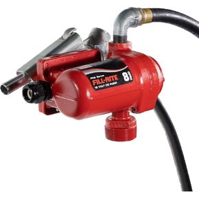 Fill-Rite FR8 12V 8 GPM Fuel Transfer Pump w/Standard Accessories