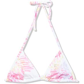 Armani Exchange Women's Watermelon Print Triangle Tie Up Bikini Top