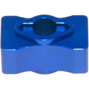 بكرة خزانة تفاضلية متوافقة مع Team Associated DR10 DR-10 ترقية سباق السحب Rc Car Diff Lock عمود مستقيم من سبائك الألومنيوم (أزرق داكن)