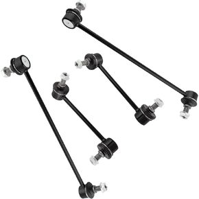 4pc Front Rear Sway Bar Link Kit K750124 K90716 K90717, Front Stabilizer Bar End Links and Rear Sway Bar End Links for Honda Pilot 2006 2007 2008, Suspension Stabilizer Bar Link