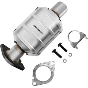 Rear Catalytic Converter Compatible with Chevrolet Malibu 2008-2012, Saturn Aura 2008-2009, Pontiac G6 2008-2010 2.4L l4 3.5L V6 3.6L V6 Catalytic Convertor Direct-fit(EPA Compliant)
