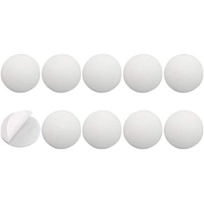 Door Stopper Wall Protector,10 PCS 1.57"Door Bumper,Silicone Wall Protector, Door Knob Guard, Wall Protectors with Self Adhesive for Protecting Wall (1.57inch 10Pc)