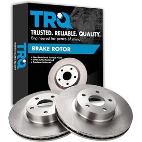 TRQ Front Brake Rotors Set Vented Compatible with 2005-2006 Saab 9-2X 2013-2016 Scion FR-S Subaru BRZ 1998-2002 Forester 1997-2016 Impreza 1997-2005 Legacy 2000 Outback