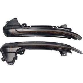 Side Mirror Indicator Dynamic Blinker LED Turn Signal Light Fit For Audi A6 RS6 4G C7 7.5 2012-2018