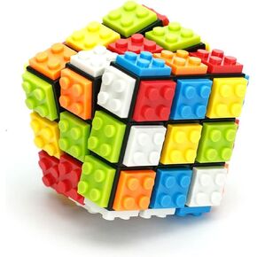 3x3 Speed Cube Black 3x3x3 Magic Speed Cube Puzzles Sturdy and Smooth Speed Cube Puzzles Toy Montessori STEM Educational Toys Gift for Kids and Adults