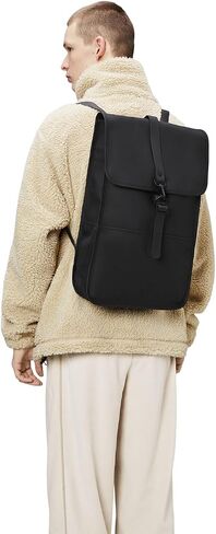 RAINS Backpack W3 - Backpack for Men and Women - Laptop Bag for Work or Travel (Black) in Saudi Arabia