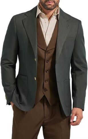 Men's Blazers Sport Coats Slim Fit Dinner Party Suit Jacket for Wedding Business Casual Coat in Saudi Arabia