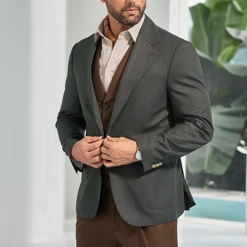 Men's Blazers Sport Coats Slim Fit Dinner Party Suit Jacket for Wedding Business Casual Coat in Saudi Arabia