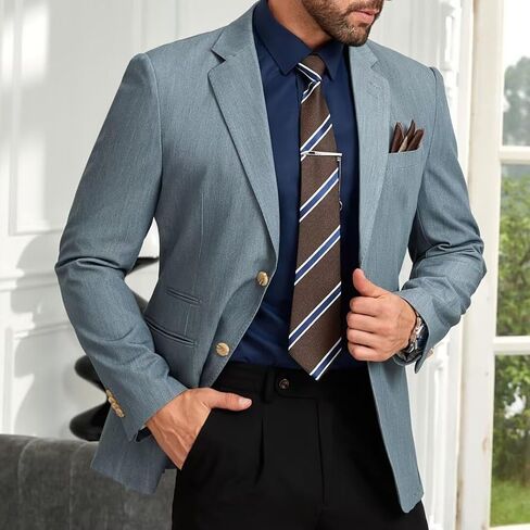 Men's Blazers Sport Coats Slim Fit Dinner Party Suit Jacket for Wedding Business Casual Coat in Saudi Arabia