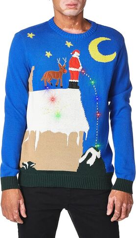 سترة سانتا ريليف للرجال من Blizzard Bay، مقاس كبير، أزرق in Kuwait